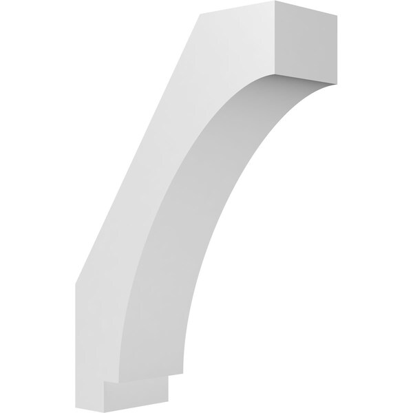 Ekena Millwork 3-in. W x 8-in. D x 12-in. H Imperial Architectural Grade PVC Knee Brace BRCP03X08X12IMP - main